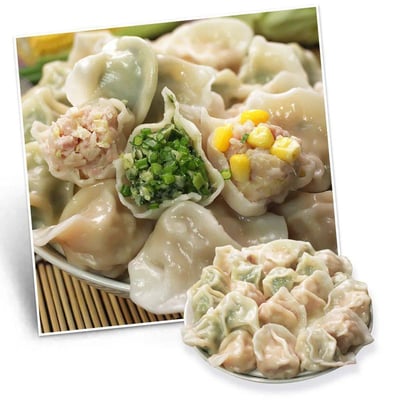 飽滿元寶手工水餃4