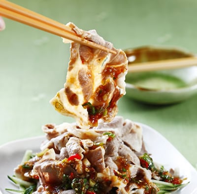 國宴香草豬肉片10