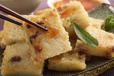 香椿蘿蔔糕(純素)4