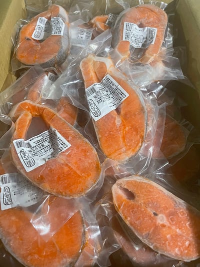 極鮮智利厚切鮭魚片10
