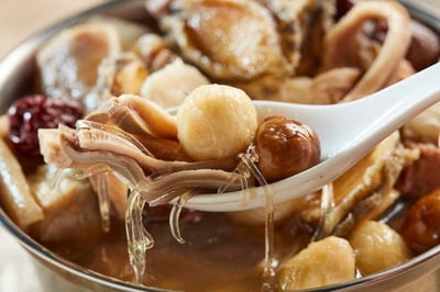 一品金湯鮑魚干貝佛跳牆6