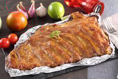 五星碳烤豬肋排1