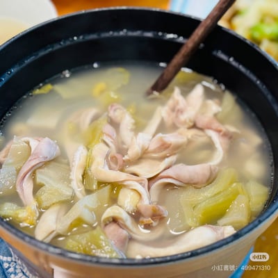 酸菜豬肚湯4