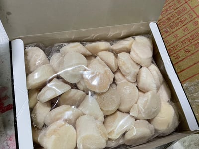 日本4S生食級干貝1KG盒裝9