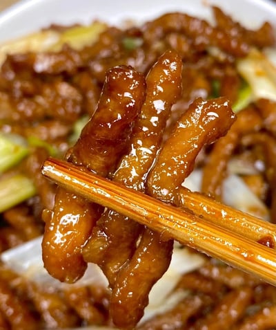 台灣國產安心豬肉絲2