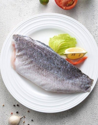 鮮綠大片金目鱸魚菲力(280g)6