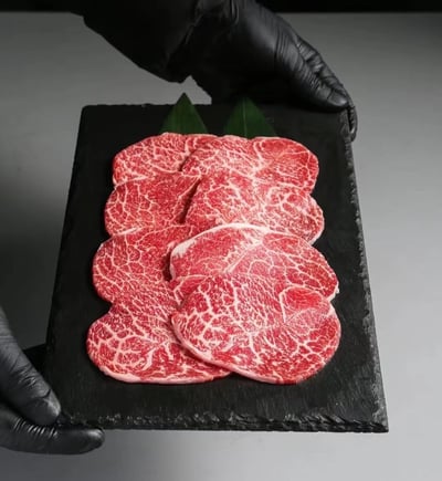 美國牛梅花燒烤片1