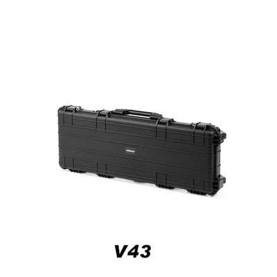 Vidafun V53 V43 V37 防水氣密抗撞提把拖輪長槍箱 共兩色10