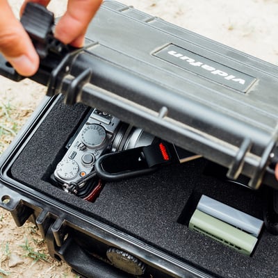 Vidafun V10 隨行防水氣密抗撞提把收納盒 黑色6