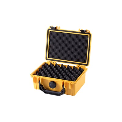 Vidafun V07 隨行防水氣密抗撞提把收納盒 黃黑色4