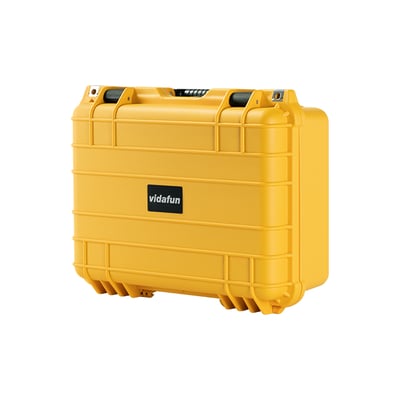 Vidafun V13 防水氣密抗撞收納箱 黃黑3