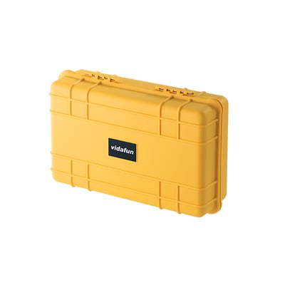 Vidafun V08 隨行防水氣密抗撞收納盒 黃黑色2