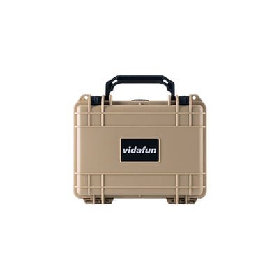Vidafun V10 隨行防水氣密抗撞提把收納盒 沙黑色2