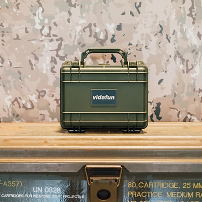 Vidafun V10 隨行防水氣密抗撞提把收納盒 四色6