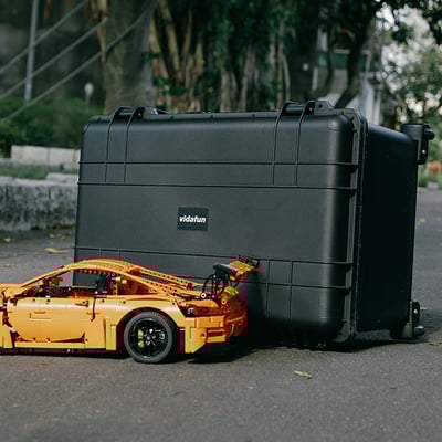 Vidafun V28 防水氣密抗撞提把滑輪箱5