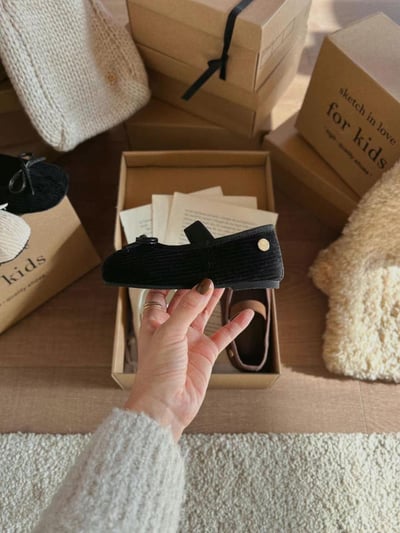 親子款 燈芯絨娃娃鞋 3 color4