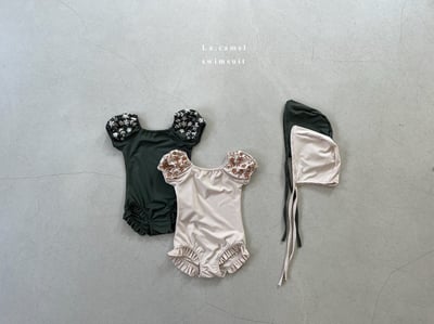 芭蕾連體泳裝/泳帽8