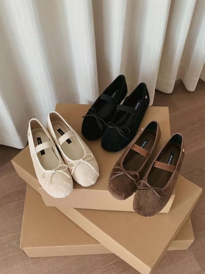 親子款 燈芯絨娃娃鞋 3 color2