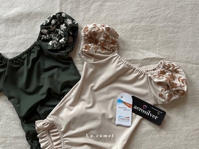 芭蕾連體泳裝/泳帽7