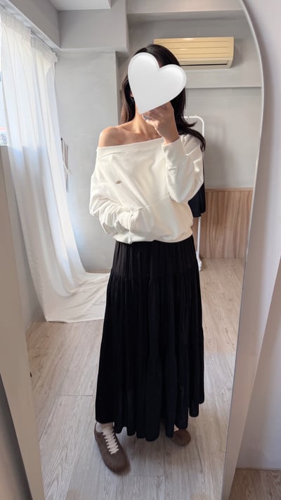 光澤感仙女長裙2