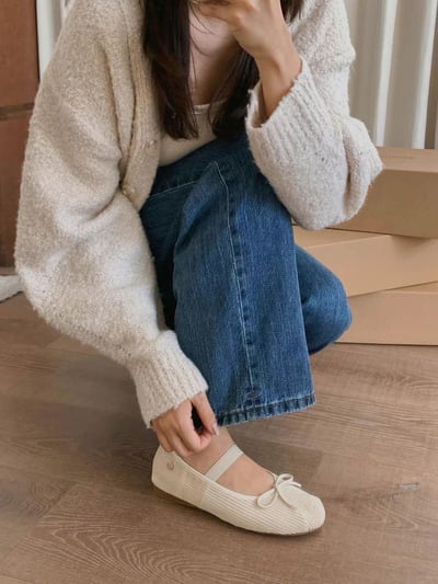 親子款 燈芯絨娃娃鞋 3 color9