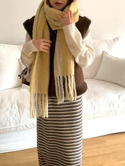 羊毛雙面圍巾3