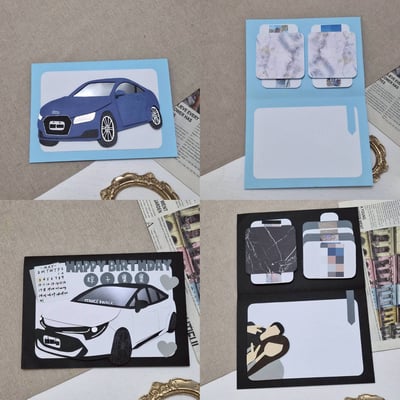【預購】客製化手工卡片｜汽車款20