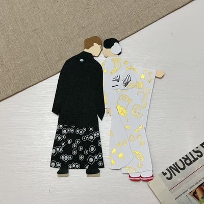 【預購】客製化紙雕裝飾｜似顏繪款9