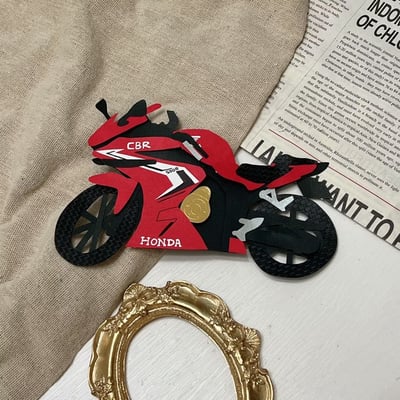 【預購】客製化紙雕裝飾｜機車擋車款12