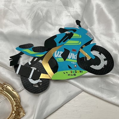 【預購】客製化紙雕裝飾｜機車擋車款6