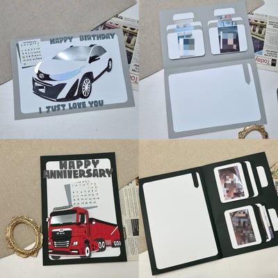 【預購】客製化手工卡片｜汽車款25