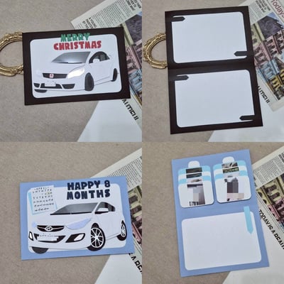 【預購】客製化手工卡片｜汽車款22