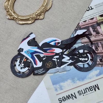 【預購】客製化紙雕裝飾｜機車擋車款3