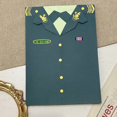【預購】客製化制服卡片｜棒球球衣款(複製)1
