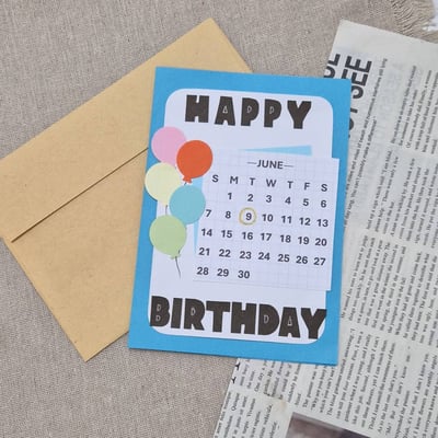【現貨】客製化日曆手工卡片｜萬用卡片 適用生日、情人節、教師節、聖誕節、母親節、週年紀念、父親節21