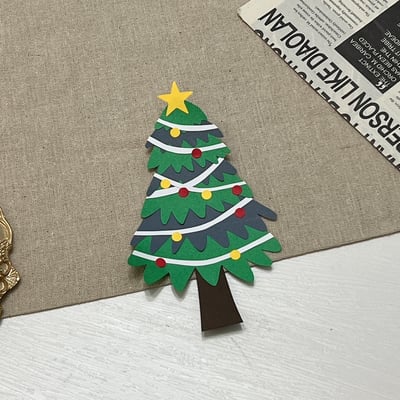 【現貨】客製化紙雕裝飾｜聖誕樹款2