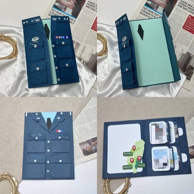 【預購】客製化制服卡片｜空軍款3
