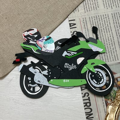 【預購】客製化紙雕裝飾｜機車擋車款11