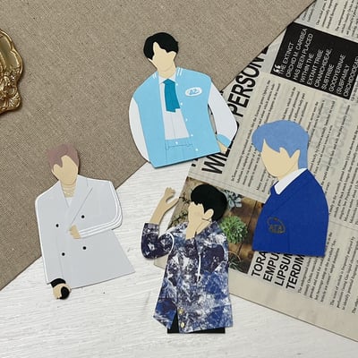 【預購】客製化紙雕裝飾｜似顏繪款22