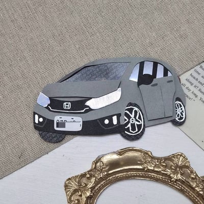 【預購】客製化紙雕裝飾｜汽車款1
