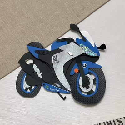 【預購】客製化紙雕裝飾｜機車擋車款5