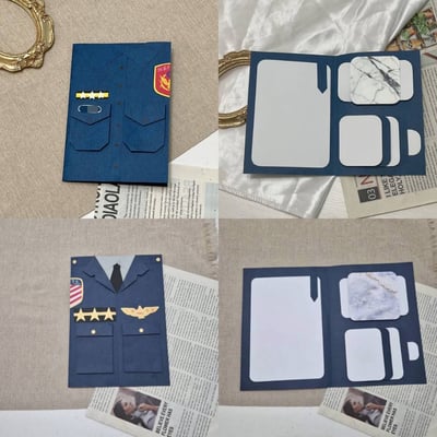 【預購】客製化制服卡片｜警察款3