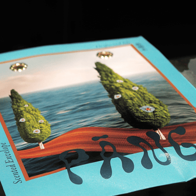 菱殼炭信封香氛袋 | 藍嶼木 Scented Envelope｜Driftwood Isle2