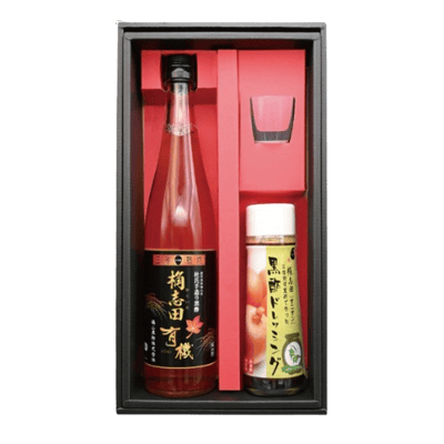 桷志田３年熟成黑醋＆洋蔥黑醋沙拉醬禮盒1