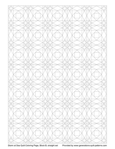 【機縫課程】海之嵐壁飾 / 拼布被3