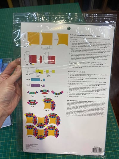 拼布裁切工具【4件組快速機縫拼布尺】7