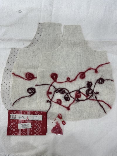 羊毛手提包材料包8