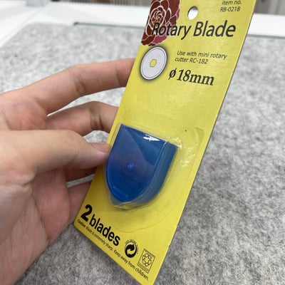 迷你小輪刀片18mm（2入）3