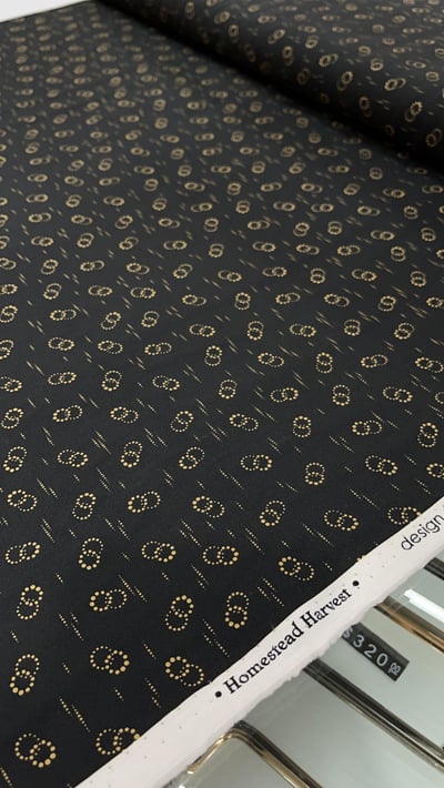 Robert Kaufman【homestead harvest（黑色）】3