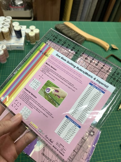 拼布裁切工具【五件套快速拼接角度尺】6